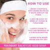 exfoliating face scrub soap